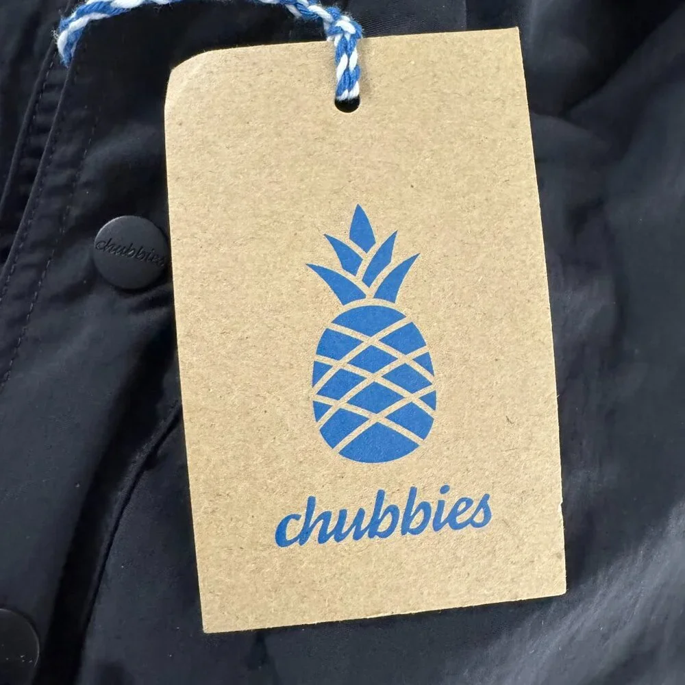 Chubbies The Warmin Up Reversible Jacket Mens‎ XL Fleece Plaid NWT CJ-2035